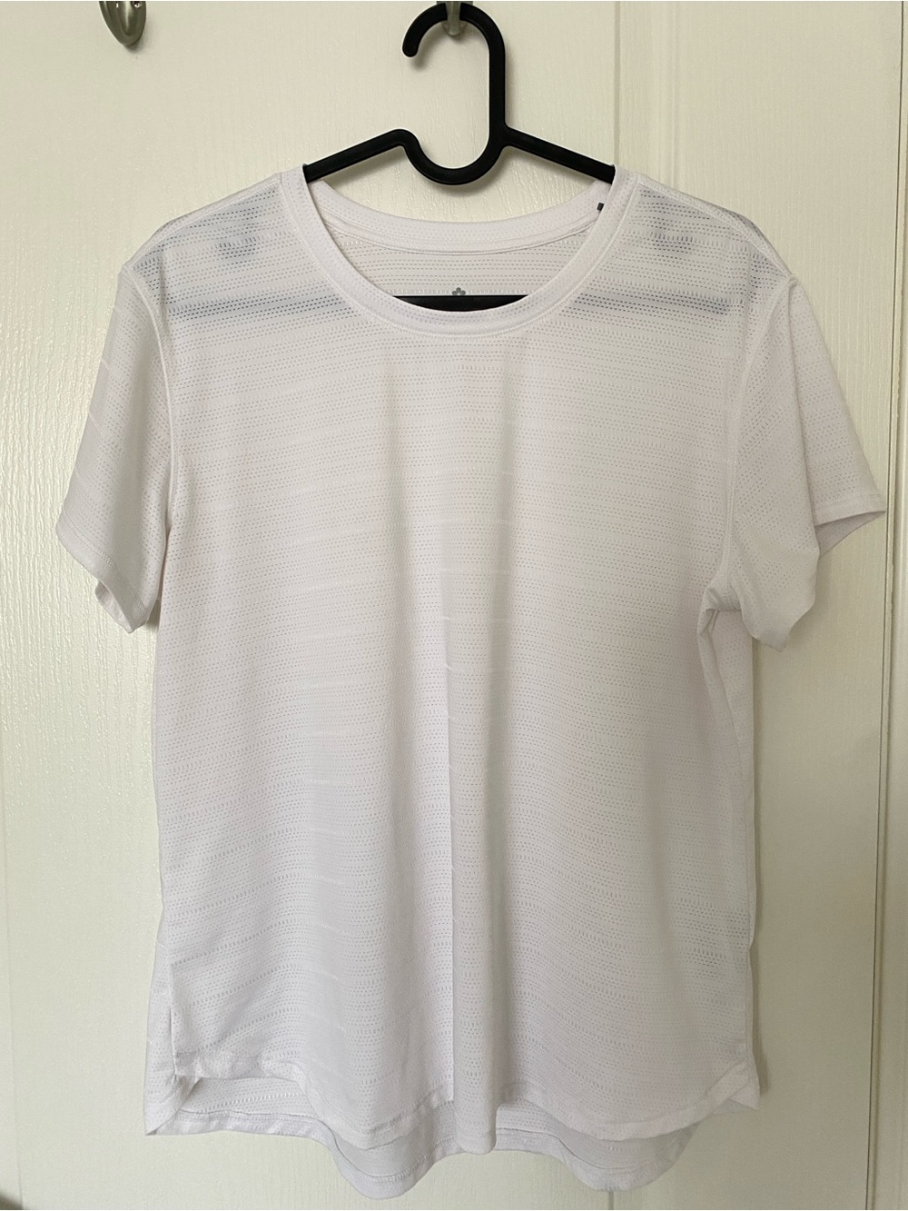 Tuff Athletics White Mesh Tee